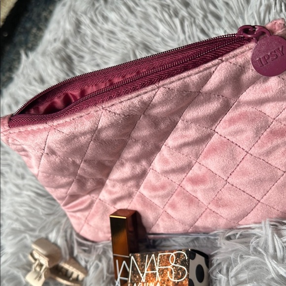 NARS Beauty Bundle & Ipsy Bag Pink Quilted NARS Bronzer x2 & Lip Balm Laguna SET - Picture 8 of 10